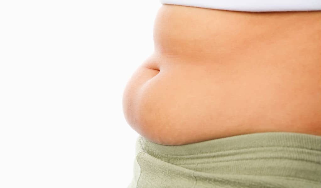 Gordura na barriga Gordura localizada barriga