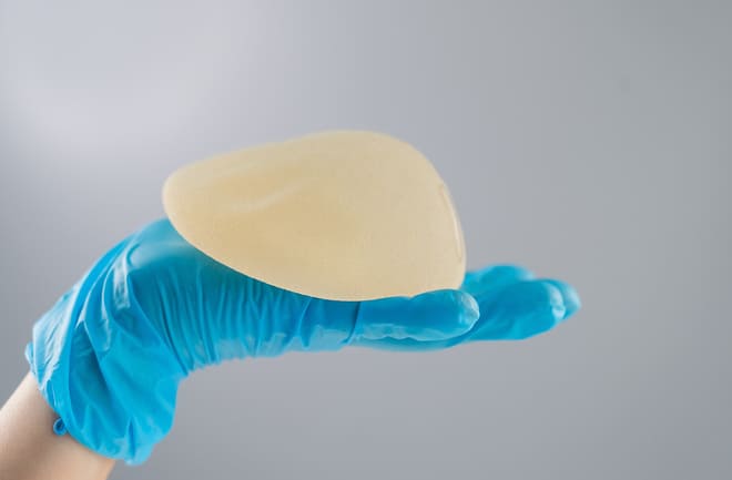 formato ideal protese de silicone