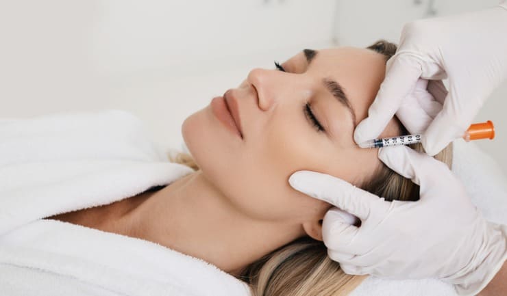 transformação com lifting facial