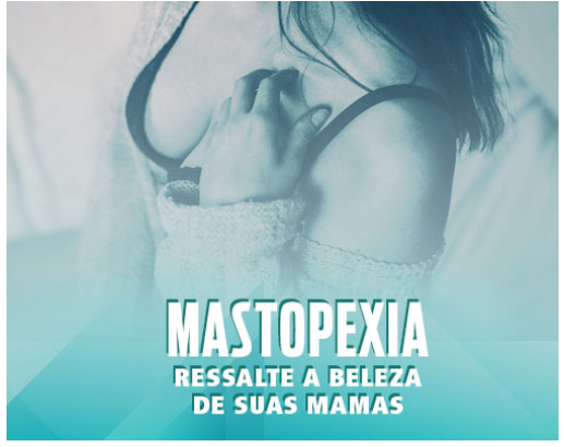 Mulher com mão no seio mostrando apenas ao redor, circunferência e área que fará o procedimento Entenda mais sobre a mastopexia e todas as vantagens do procedimento!